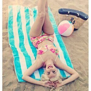 NWT Beach Bash Tatyana Retro Rockabilly Pin-Up Girl Bikini 50s High Waist Size M